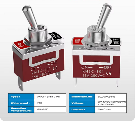 Tactile Rocker Switch