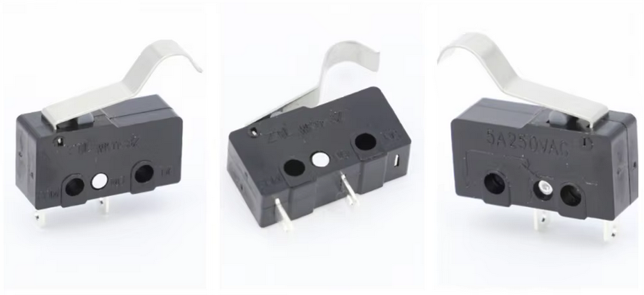 Microswitch - 3p curved handle