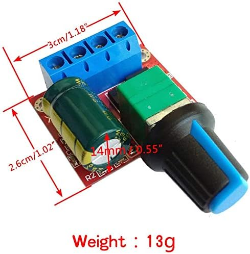 DC-DC 4.5V-35V 5A 90W PWM DC Motor Speed ​​Control Module Speed ​​Controller Control Adjust Board Switch