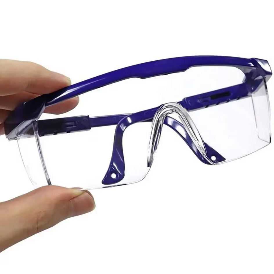 Safety Glasses - Blue Rim